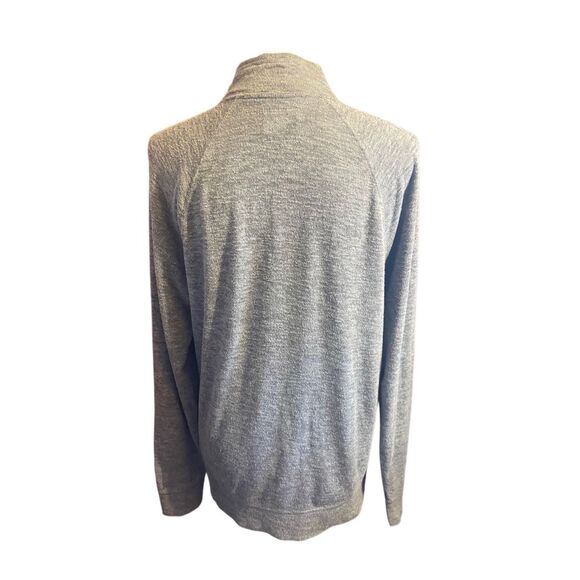Abercrombie & Fitch Long Sleeve Half Zip Gray Pullover Sweater Size Small - Picture 3 of 9